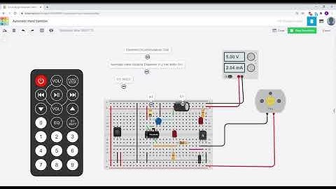How to make a automatic hand sanitizer at home with a delay timer IC 555
