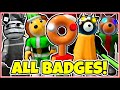 How to get ALL 5 BADGES + "A SKUNK'S HOLE" BADGE in PIGGY RP CUSTOMS! - ROBLOX