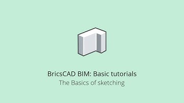 BricsCAD BIM Basics   The Basics of sketching HD, 1280x720p
