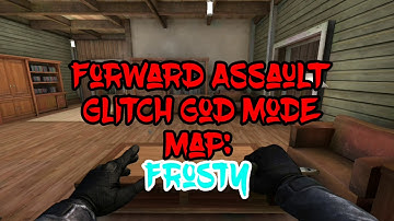 FWD ASSAULT FROSTY ON TOP OF MAP GLITCH! 100% LEGIT 2018