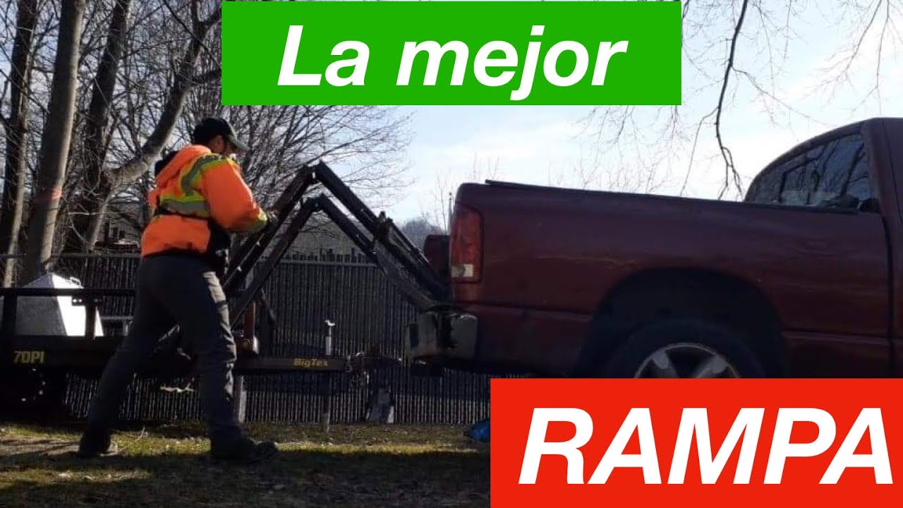 Una solución ingeniosa, Rampa Automatica Portonar