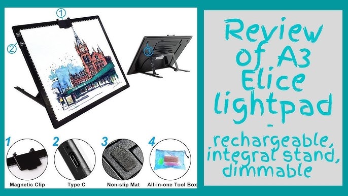 5 Reasons Why You MUST HAVE This A2 X-Large Light Pad by SanerDirect, Unboxing Review