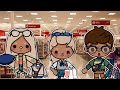 Going to target in new york   with voice  toca boca life world