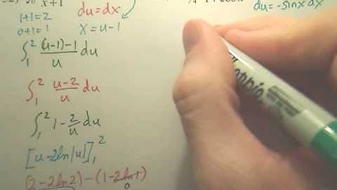 5.2 Natural Logarithmic Integration Practice C - Calculus