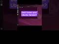Part 3 | Ubuntu Version | linuxtutorial #trending #shorts #computer #tutorial #linux #coding #cse