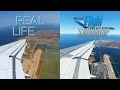 MSFS 2020 vs real life departure from Monastir, Tunisia DTMB