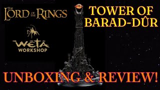 🔴 Weta Workshop - Tower of Barad-Dûr miniature - Unboxing & Review! #lotr #unboxing