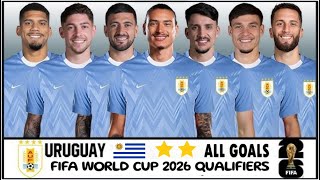 URUGUAY | Kualifikasi Piala Dunia FIFA 2026: Semua gol⚽