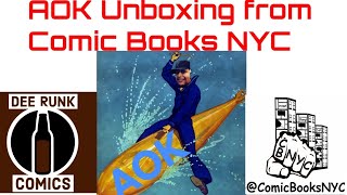 AOK Unboxing from Comic Books NYC
