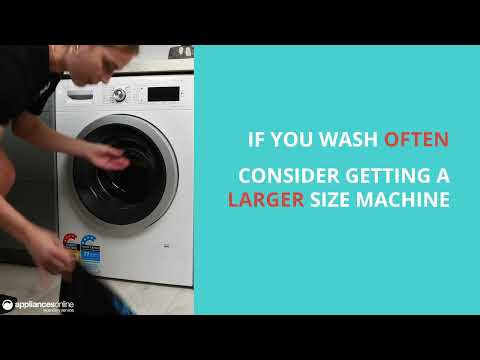 Video: Tvättmaskin: mått. Hur väljer man en tvättmaskin efter storlek?