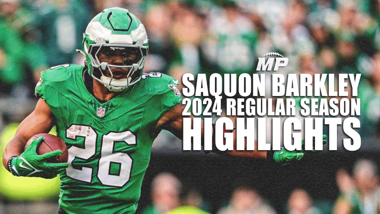 Saquon Barkley 2024 Regular Season Highlights [HD]
