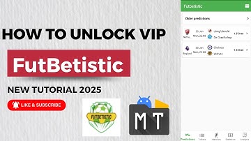 HOW TO UNLOCK VIP BETTING TIPS FUTBETISTIC USING MT MANAGER/ TUTORIAL FULL STEP