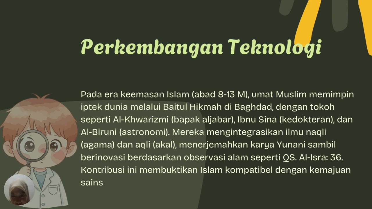 Pengembangan ilmu pengetahuan dan teknologi dalam perspektif islam #unesa_s1rpl_kelas_k