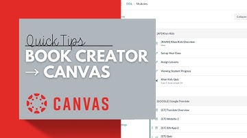 How to turn in a Book Creator book in Canvas
