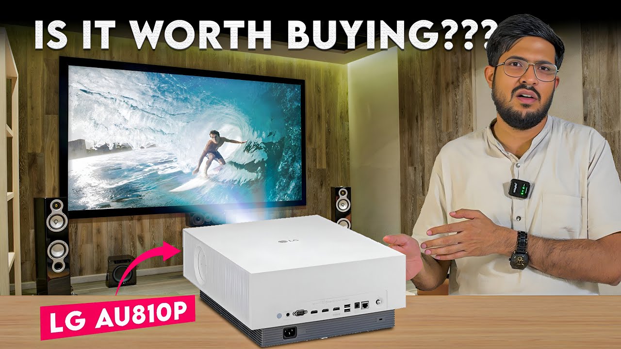 LG HU810PW 4K Smart Laser CineBeam Projector | Detailed Review