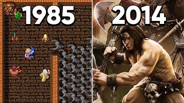 Evolution of Gauntlet Games (1985-2014)