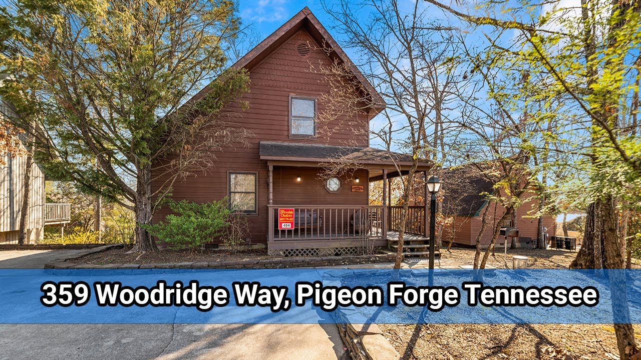 Pigeon TN Real Estate 359 Woodridge Way YouTube