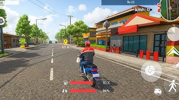 Ojol Life Simulator Delivery Driver Bike Game - Android Gameplay Part 2
