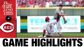 Cardinals vs. Reds Game Highlights (8\/31\/22) | MLB Highlights