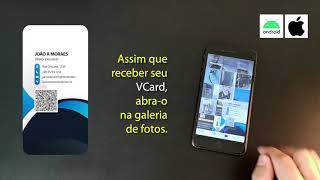 VCard - Uma nova forma de apresentar seu Cartão de Visitas screenshot 1
