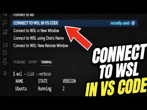 How To CONNECT To WSL In VS Code (EASY) 2026