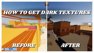 How To Get Dark Textures In Roblox Arsenal 2022