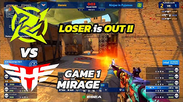 NIP vs Heroic - BO3 GAME 1 - IEM Summer 2021 - HIGHLIGHTS | CSGO