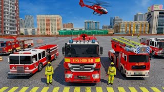 Fire truck rescue simulator | Best city fire truck simulator game for mobile gameplay  screenshot 3