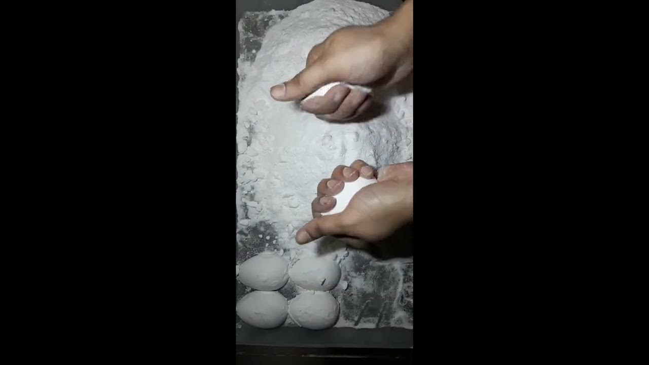 Asmr white crunchy baking soda eggs YouTube