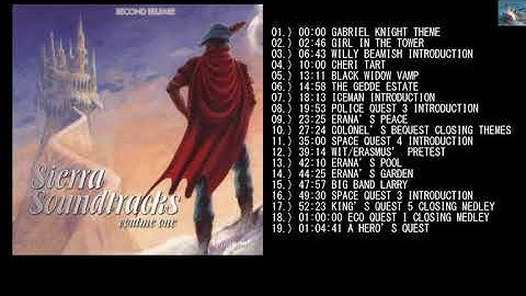 SIERRA SOUNDTRACKS VOL  1 MT 32 OST Full Game Soundtrack  POOR QUALITY (Old Version)