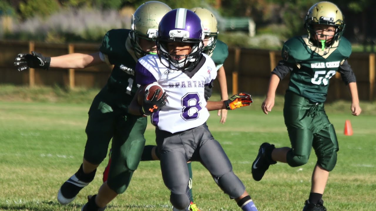 2021- Spartan Purple – AYL Football – 4th Grade – Week 5