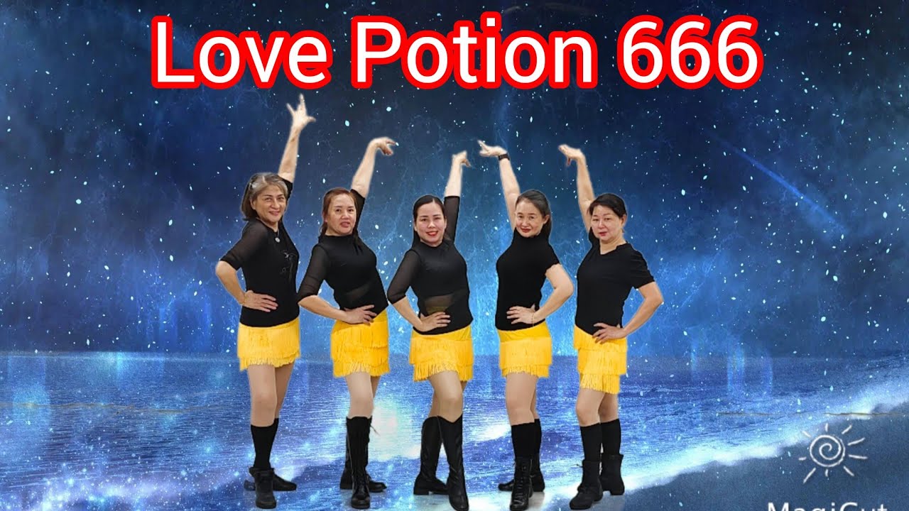 《Love Potion 666》Linedance/Beginner/Demo by CarmenDanceStudio#CarmenDanceStudio#舞之梦舞蹈苑#广场舞#linedance