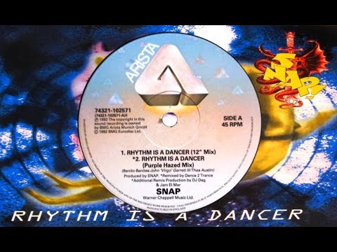 Snap - Rhythm Is a Dancer (Original Extended Mix) (Best Version) (1992 ...