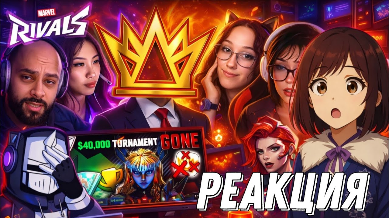КОНЕЦ ЖЕНСКОГО КИБЕРСПОРТА В MARVEL RIVALS | ХУДШИЕ СТРИМЕРЫ #17  /реакция► @DeadP47