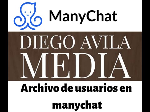 Manychat - Como descargar un archivo de usuarios