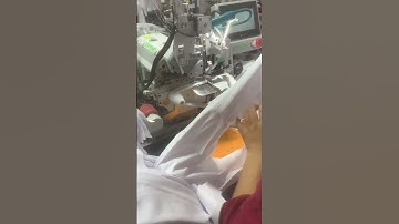 Automated Ribbed Collars on T-Shirts Streamlining Production with Precision