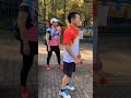 Badminton Game in National Holiday