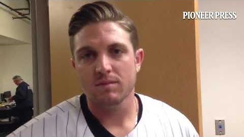 Video: Chris Parmelee talks about the procedure to remove a cyst from his right wrist. #twinsfest