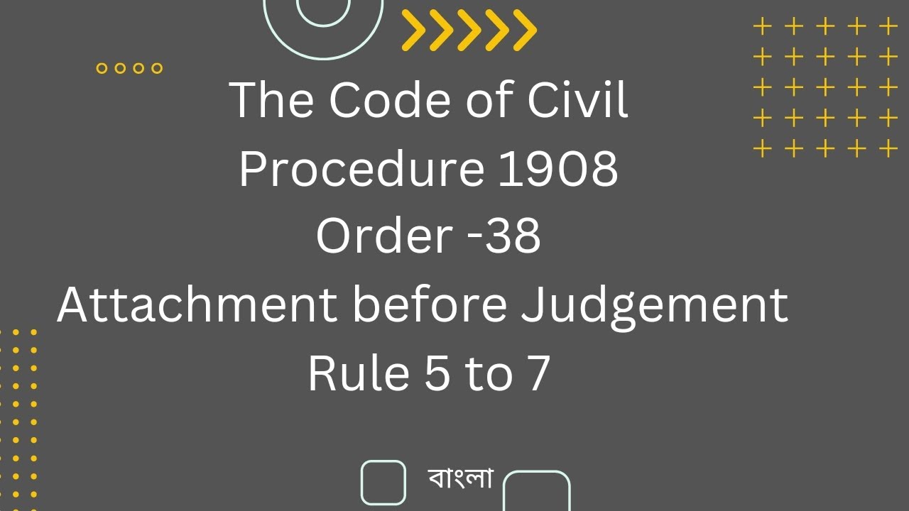 Attachment Before Judgement Order 38 Rule 5 7 The Code Of Civil attachment-before-judgement-order-38-rule-5-7-the-code-of-civil