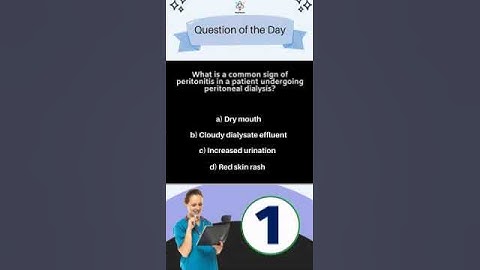 Dialysis Question of the Day 18: Test Your Knowledge! #DialysisCare #Nephlearn
