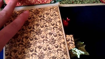 Graphic 45 Deluxe Christmas Past exploding box mini album