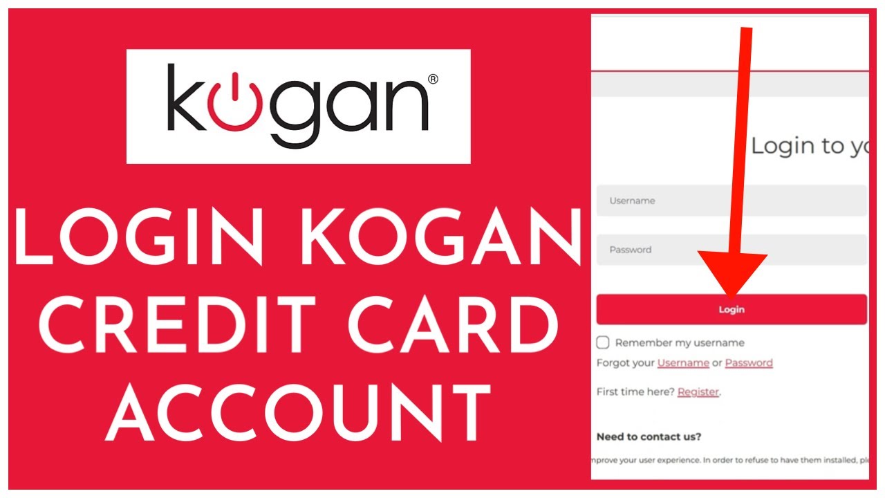 Kogan Credit Card Login How To Login Kogan Credit Card Account Online