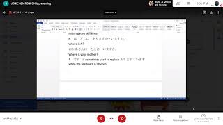 Technical Writing - Japanese W08D10