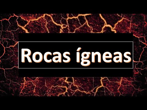 Video: ¿Cómo se llama una roca ígnea intermedia que se enfrió muy rápidamente?