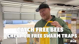 8 Cheap or Free Swarm Trap Ideas for Free Honey Bees