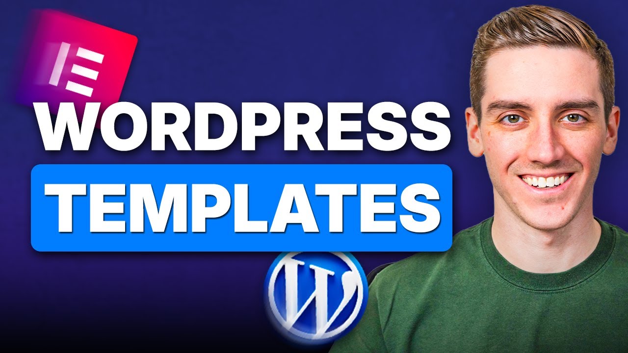 How to Use WordPress Templates to Build Your Website (Free) - YouTube