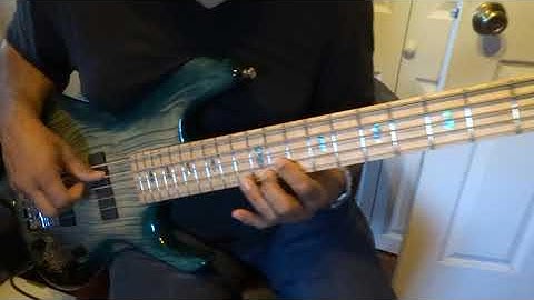 carl S spank5j jazz bass Bartolini 2j squared