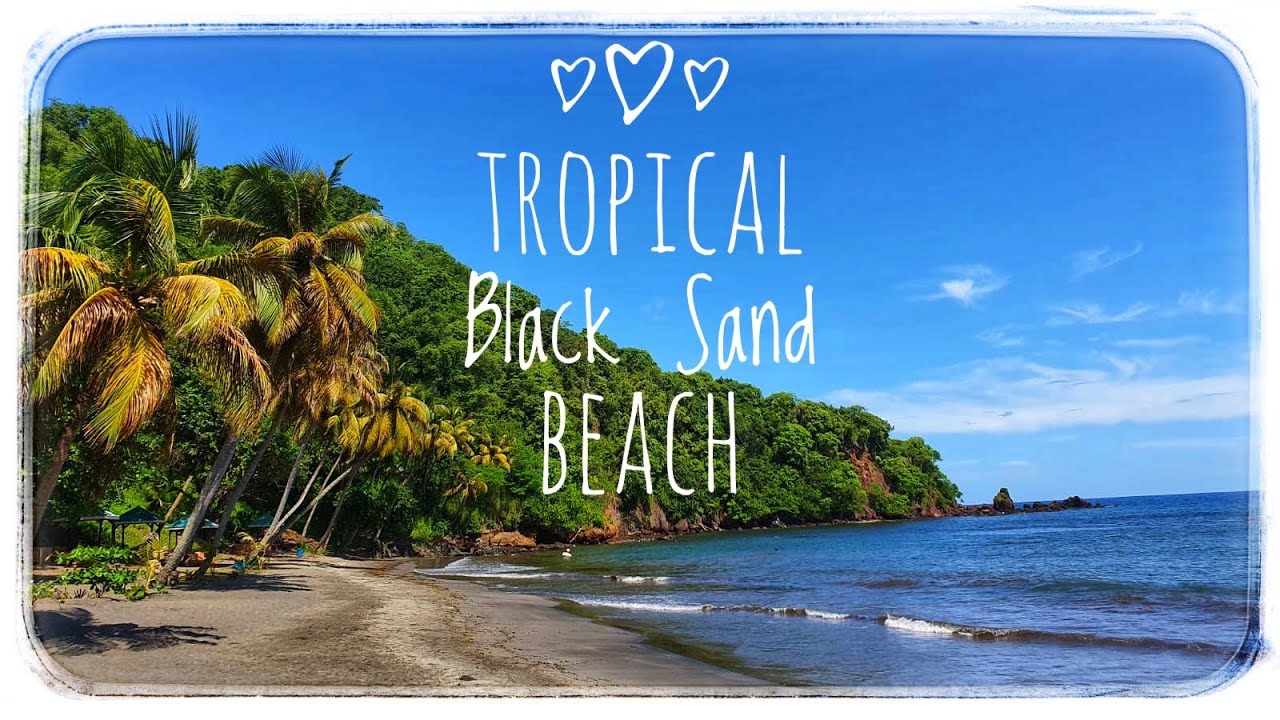 BEST BEACHES IN ST. VINCENT BRIGHTON SALT POND BLACK SAND BEACH