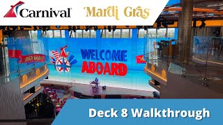 Mardi Gras Deck 8 Walkthrough