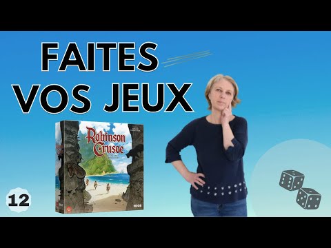 Présentation du  jeu Robinson Crusoé